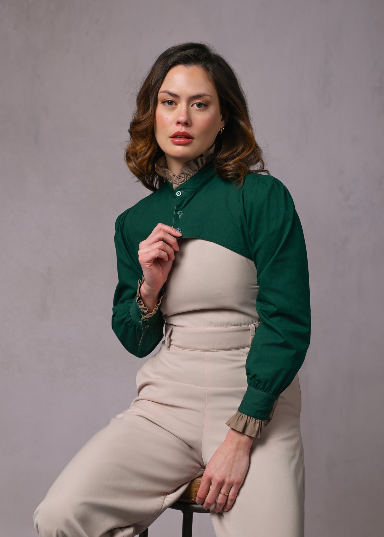La veste crop Renara - PRÉCOMMANDE SEULEMENT